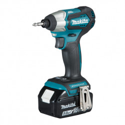 Atornillador Impacto BL 18V 140Nm 5.0Ah DTD155RTJ + Juego Puntas + Adaptador 18V