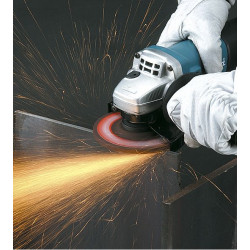 Amoladora MAKITA 9557HNR 115mm 840W SAR+ 25 Discos METAL 1 MM 115 mm