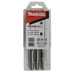 Martillo ELECTRONEUMATICO MAKITA DHR171Z 17mm 18V BL + Juego Brocas 4 puntas Martillos