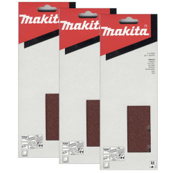 Lijadora Orbital MAKITA 190W V.Variable 93x185mm BO3711 + Set 30 Lijas Lijadoras Orbitales