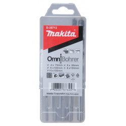 Taladro Percutor MAKITA HP1641 16mm 680W Portabrocas Automático + Brocas Multimaterial Taladros Con Percutor