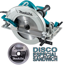 Sierra Circular MAKITA HS0600 270mm 2.000W HS0600 + Disco Especial Panel Sandwich B-33598 MAKITA Sierras Circulares