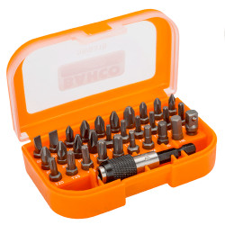 Atornillador Impacto MAKITA 4 Polos 155Nm DTD156Z + Juego Puntas Atornilladores de Impacto
