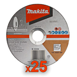 Amoladora MAKITA 18V 115mm DGA452Z + 25 Discos Corte METAL Amoladoras