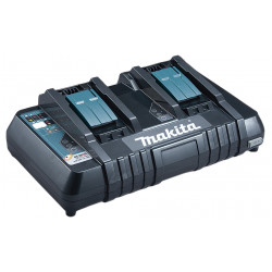 Sierra de Cadena MAKITA DUC355Z BL 18Vx2 350mm +2 Baterías 6.0Ah + Cargador Doble + MAKPAC TOP OFERTAS Sierras de Batería
