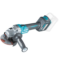 Amoladora MAKITA GA022GM201 115MM BL 40V XGT AWS AFT Palanca + 2 Baterias 4.0Ah + Cargador Rapido + Maletin MakPac 115 mm