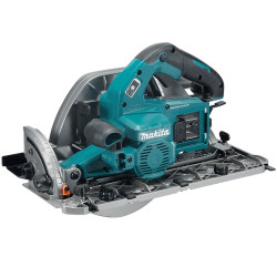 Sierra Circular MAKITA HS006GT201 235mm BL 40V + 2 Baterias 5.0Ah + Cargador Rapido + Maletin MakPac Sierras Circulares