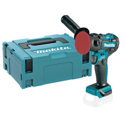 Pulidora MAKITA PV301DZJ 12V BL 75mm + Maletin MakPac Pulidoras de Batería