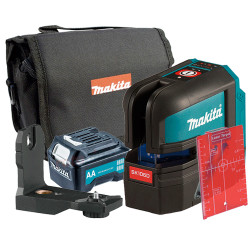 NIVEL LÁSER MAKITA SK105DZ 12V Linea Roja + Adaptador Pilas Niveles