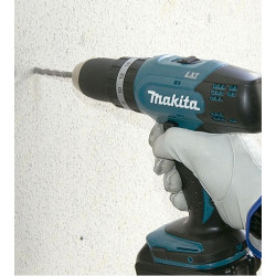 Taladro Combinado MAKITA DHP453ZJ 18V 42Nm + MALETIN Taladros Percutores