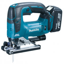 Sierra de Calar MAKITA DJV182RTJ 5.0AH BL 18V 135mm + Set 15 Hojas Corte Sierras de Calar